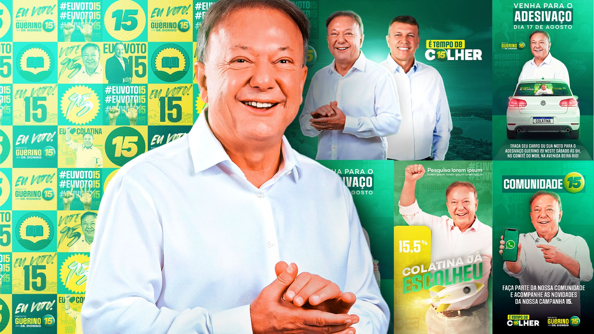 Identidade para campanha eleitoral